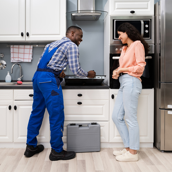 can you provide an estimate for cooktop repair before beginning any work in Jerome Michigan